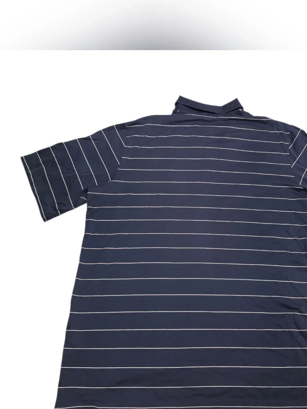 Vintage Ralph Lauren Golf Polo Shirt Mens L Navy Pima Cotton Preppy Old Money